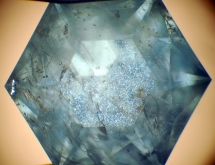 Rutile, apatite and bohemite in sapphire