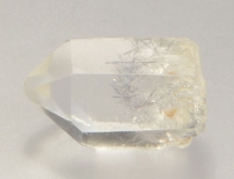 Dumortierite inclusions in quartz