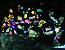 Liquid interference films in aquamarine