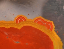 Iron oxyhydroxydes in quartz