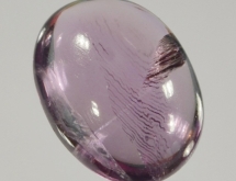 "Tiger stripes" in amethyst