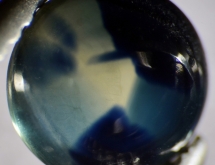 Color zoning in sapphire