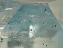 Pyrite inclusions in euclase