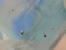 Pyrite inclusions in euclase