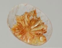 Pyrophyllite inclusions in quartz ("flower quartz")
