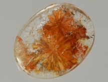 Pyrophyllite inclusions in quartz ("flower quartz")