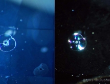 Inclusions in heat treated sapphire