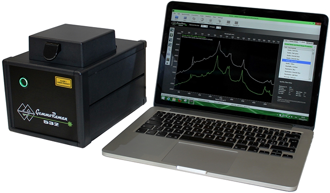 Gemmoraman-532 portable spectrometer